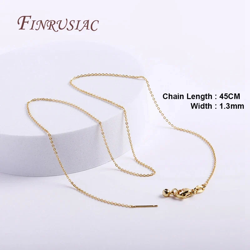 18K Gold Plated Zircon Letter Pendants A-Z Alphabet Charms