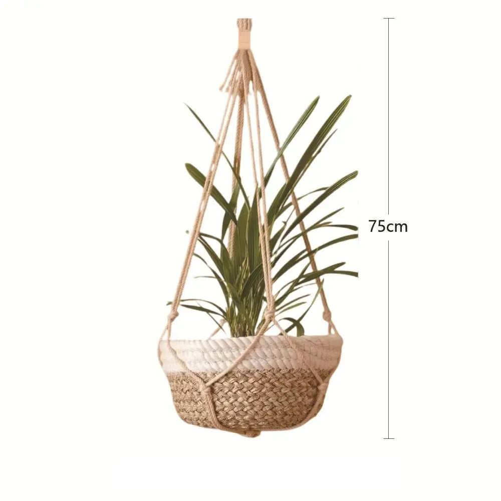 Macrame Plant Hanger Cotton Rope – Indoor & Balcony Décor
