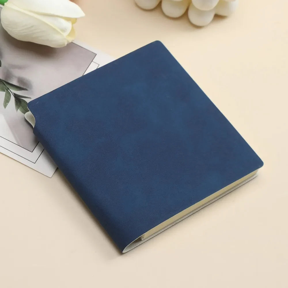 Mini Pocket Notebook Soft PU Cover Blank A7 Journal | Nixie