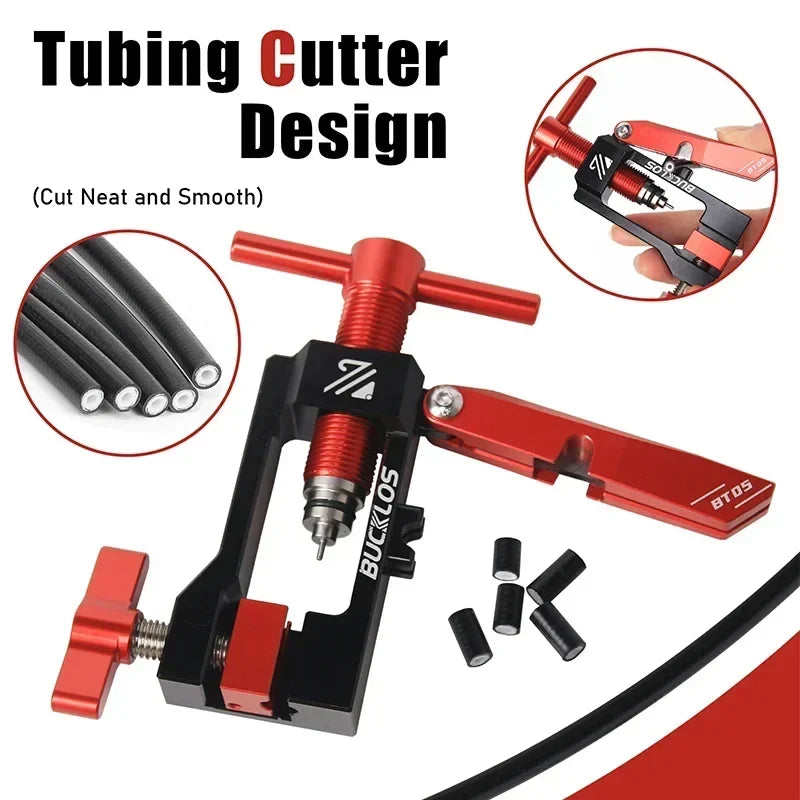 2-in-1 Bike Hydraulic Brake Hose Cutter & Olive Insert Tool