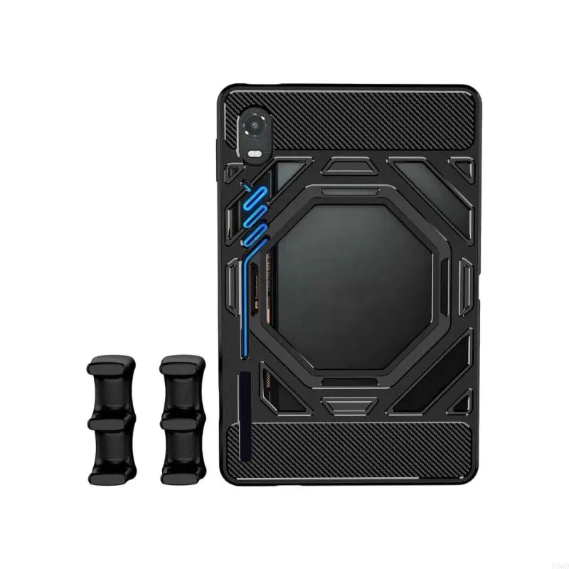 8" Gaming Tablet Case with Hand Grips & Rear Ventilation Cutout