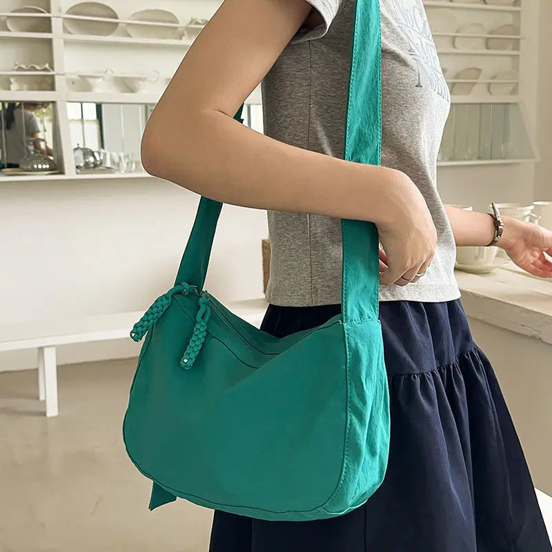 Soft Girl Dumpling Crossbody Bag | Harajuku Vintage Style
