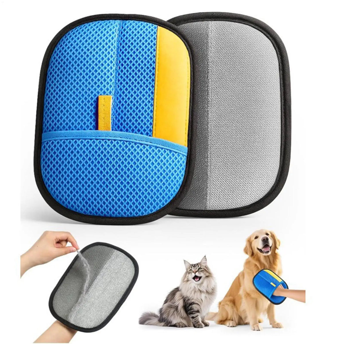 Reusable Pet Hair Remover Glove | Microfiber for Furniture
