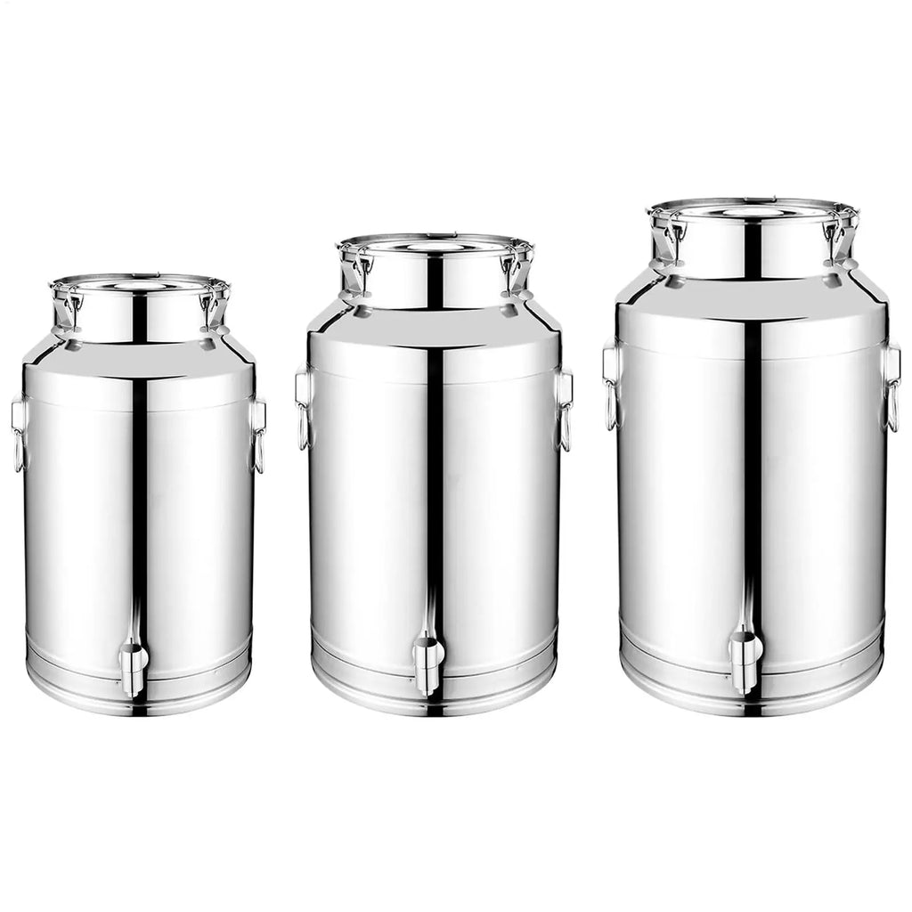 Stainless Steel Airtight Storage Barrel with Faucet 5L 9L 14L