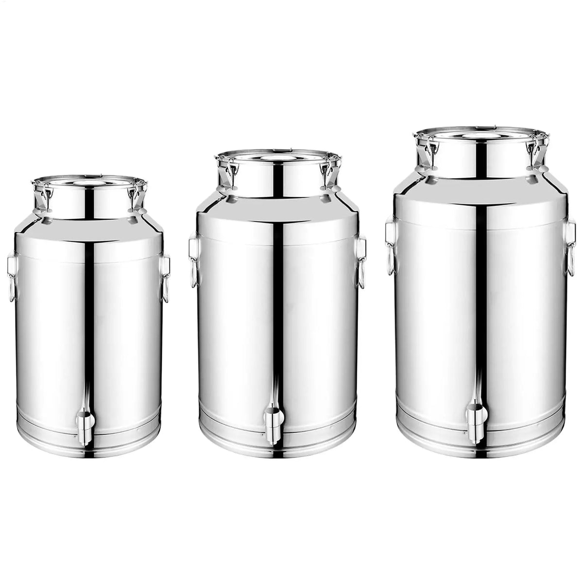 Stainless Steel Airtight Storage Barrel with Faucet 5L 9L 14L