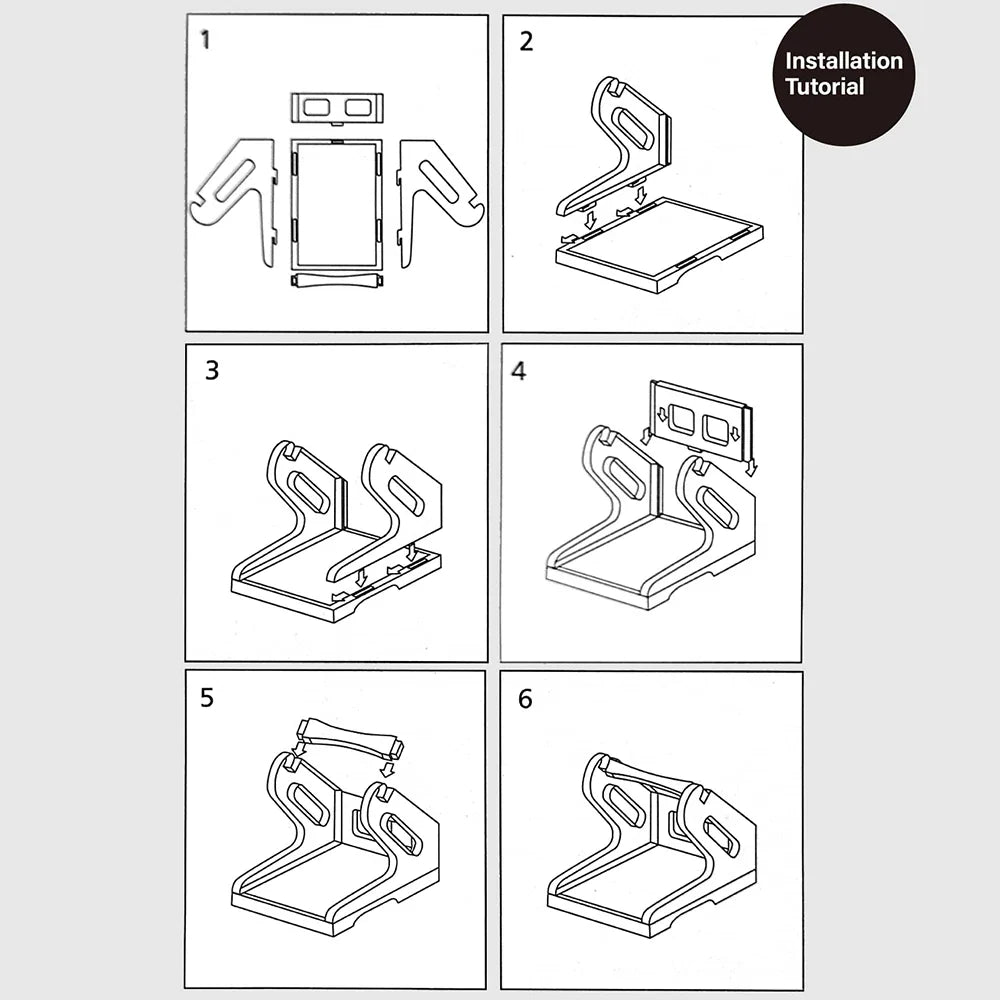 Marklife Desktop Thermal Label Holder Stand – Roll & Fanfold