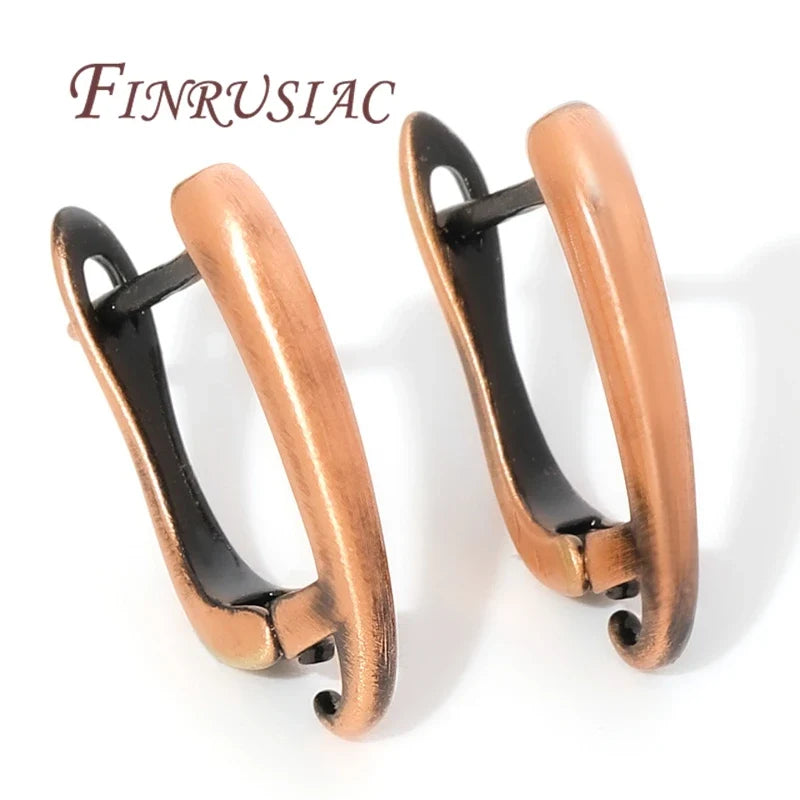 Bronze Earring Hooks DIY Jewelry Findings – Brass Gold Plated