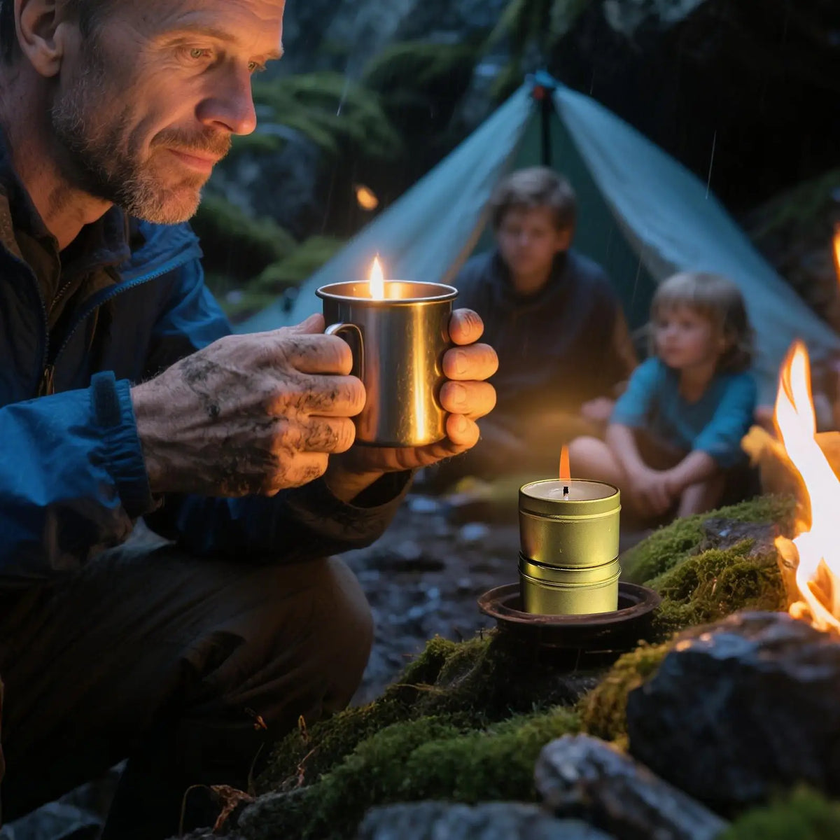 10-Pack Flameless Windproof Emergency Survival Candles