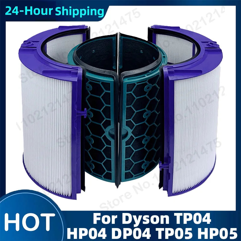 HEPA Activated Carbon Filter Replacement for Dyson HP04 TP04 DP04 TP05