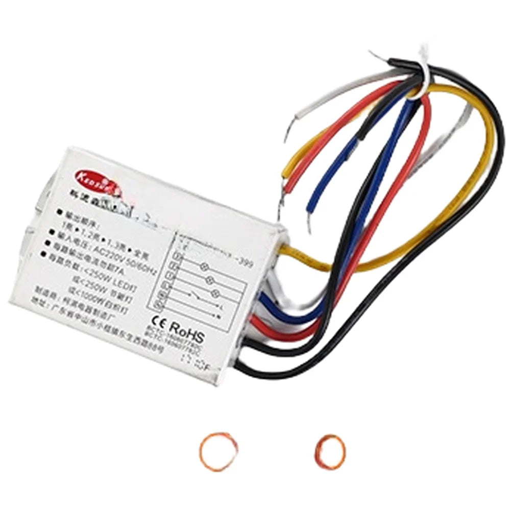 220V Wireless Remote Control Light Switch – 2 Way & 3 Way