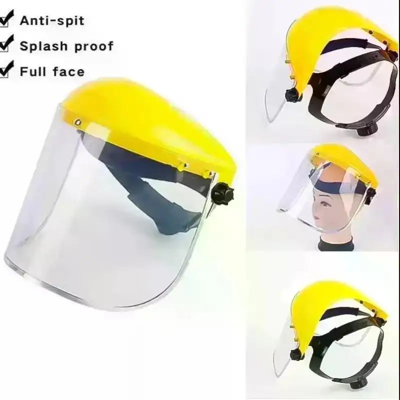 Safety Helmet Full Face Mesh Mask – Garden & Forestry Use