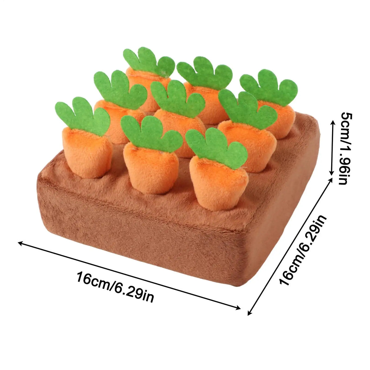 Dog Snuffle Mat Carrot Puzzle Feeding Toy – Dogs & Puppies