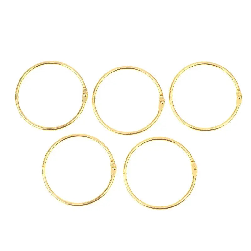 Rust-Proof Shower Curtain Rings 5/10 Pack | Sliding Hooks