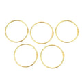 Rust-Proof Shower Curtain Rings 5/10 Pack | Sliding Hooks