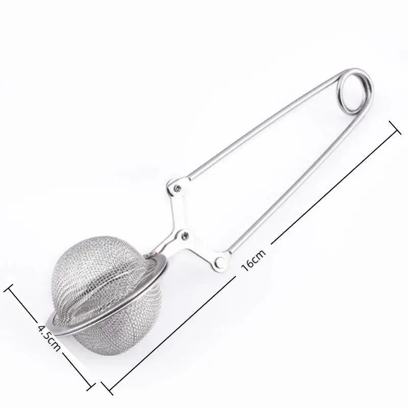 Fine Mesh Stainless Steel Tea Ball Infuser & Strainer