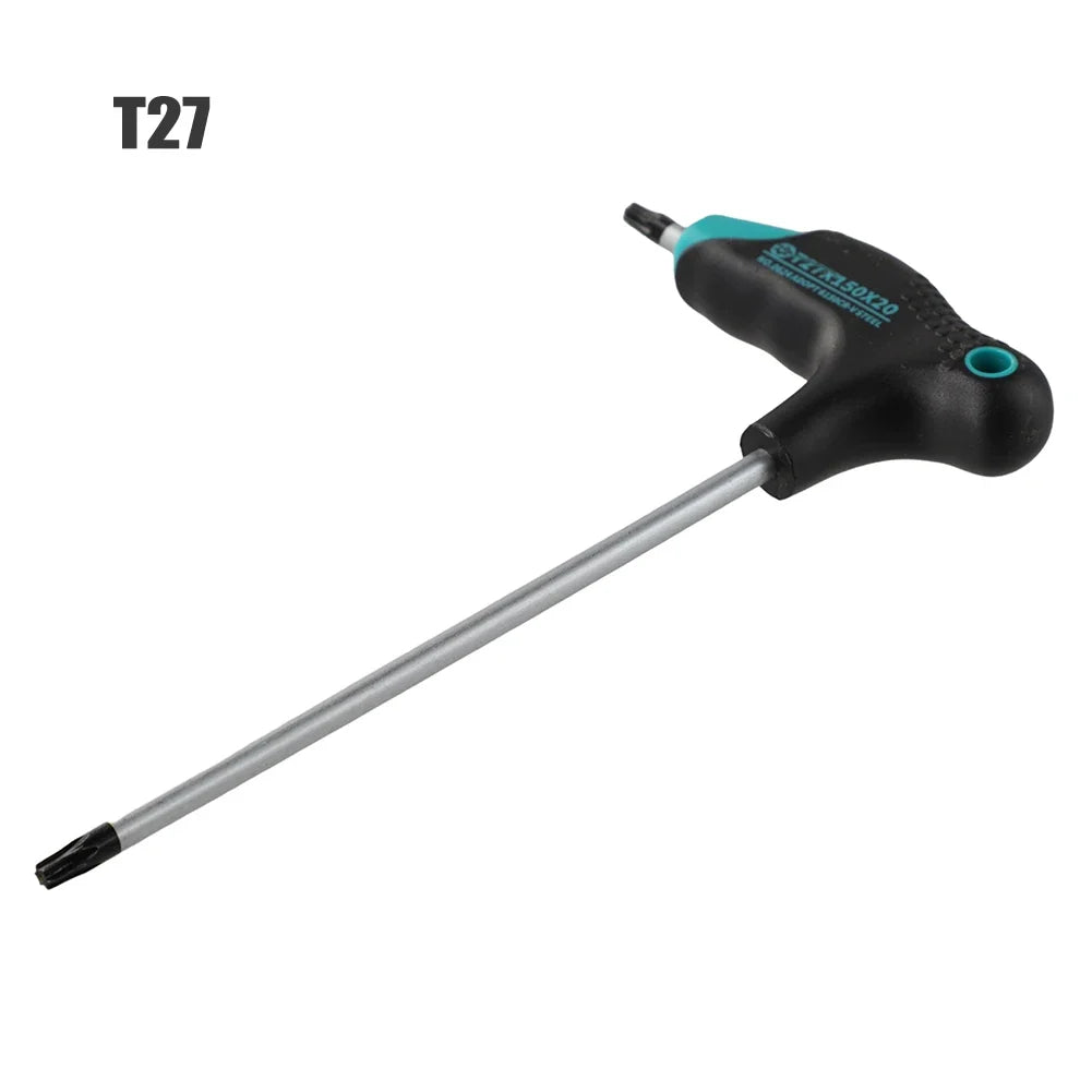 DAZZLEEX T-Handle Torx Screwdriver Double-End Key Set T6–T30