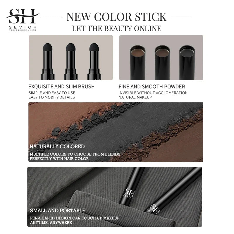 Sevich Beard Filling Powder Pen – Waterproof Shaping & Color 2g