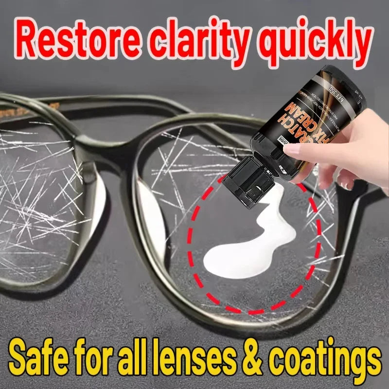 Glasses Scratch Repair Cream – Lens & Frame Polish Paste