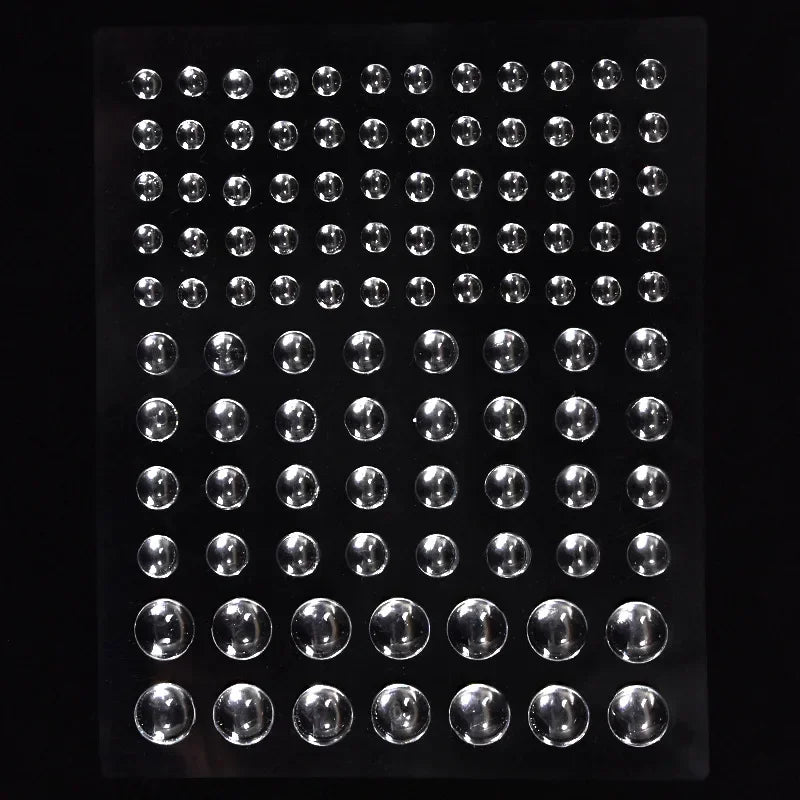 Rhinestone Face & Eye Gem Stickers – 15 Sheets Crystal Body Art
