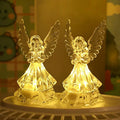Nordic Angel LED Night Light | Colorful 3D Desk Figurine Lamp