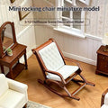 1:12 Miniature Rocking Chair Dollhouse Furniture & Photo Prop