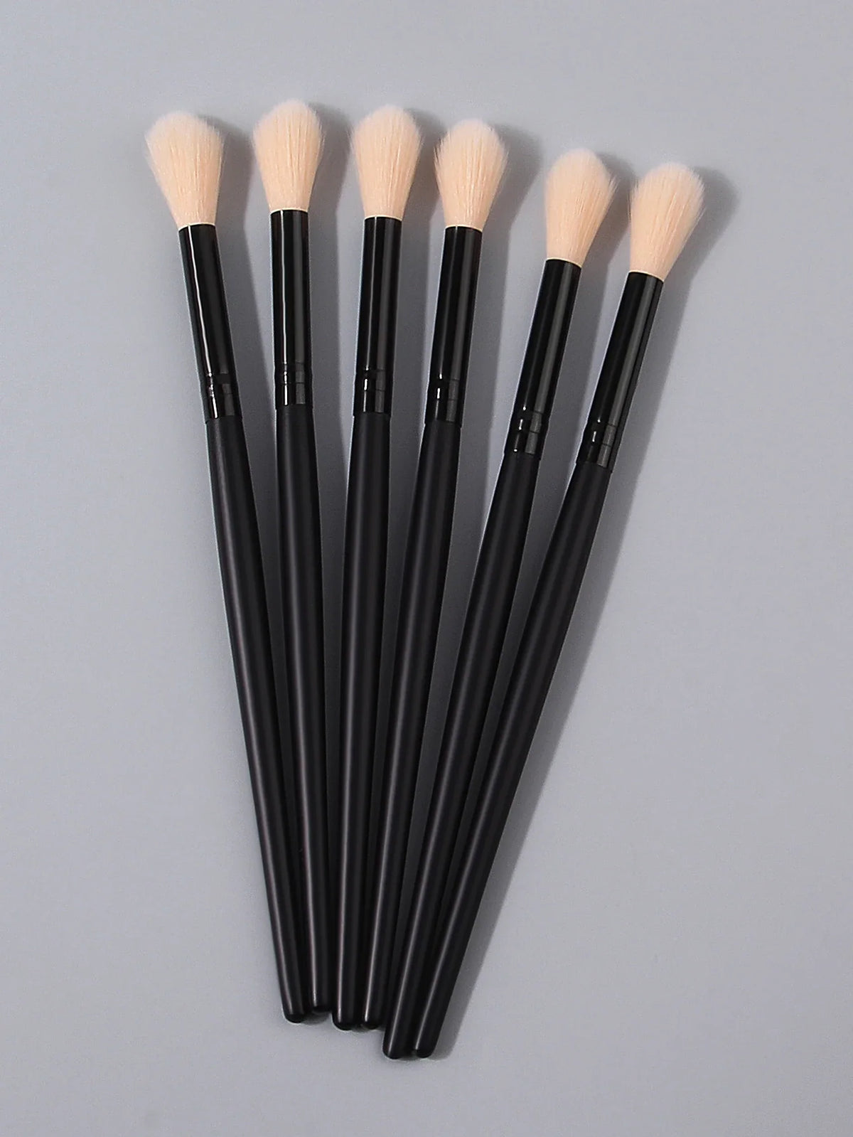 Champagne Makeup Brush Set – Highlight, Eyeshadow & Contour