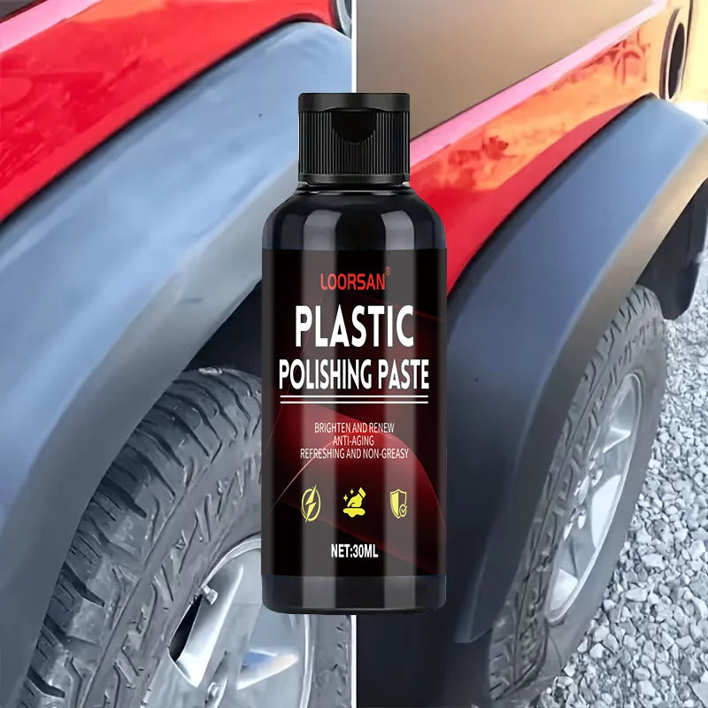 Car Interior Plastic & Leather Repair Polishing Wax – 30ml