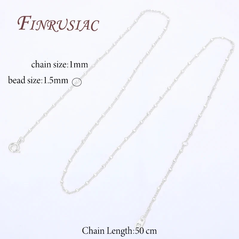 18K Gold Plated Bead Chain Necklace 50cm | DIY Jewelry Making