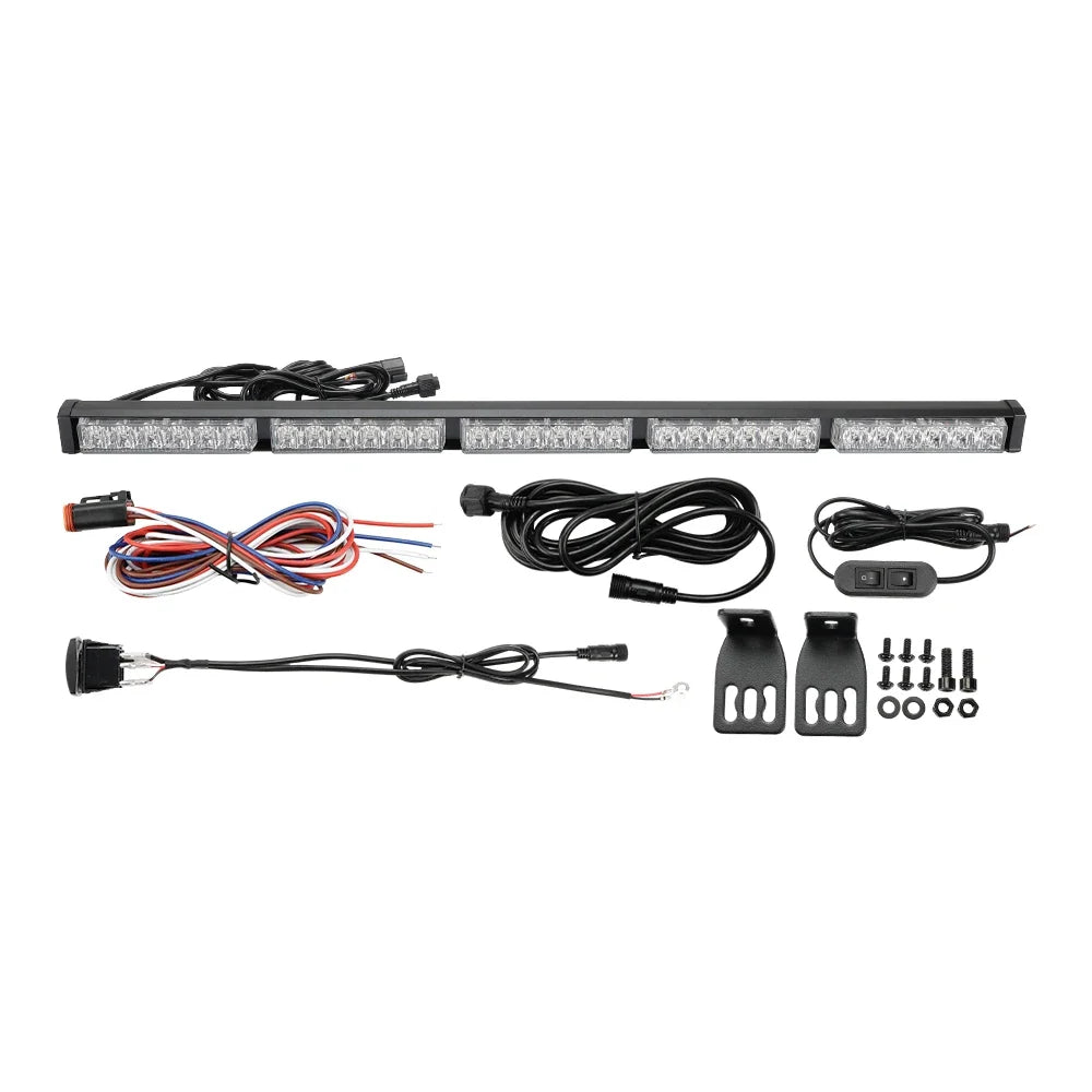 KEMIMOTO 30" UTV LED Chase Light Bar | Polaris Can-Am RZR