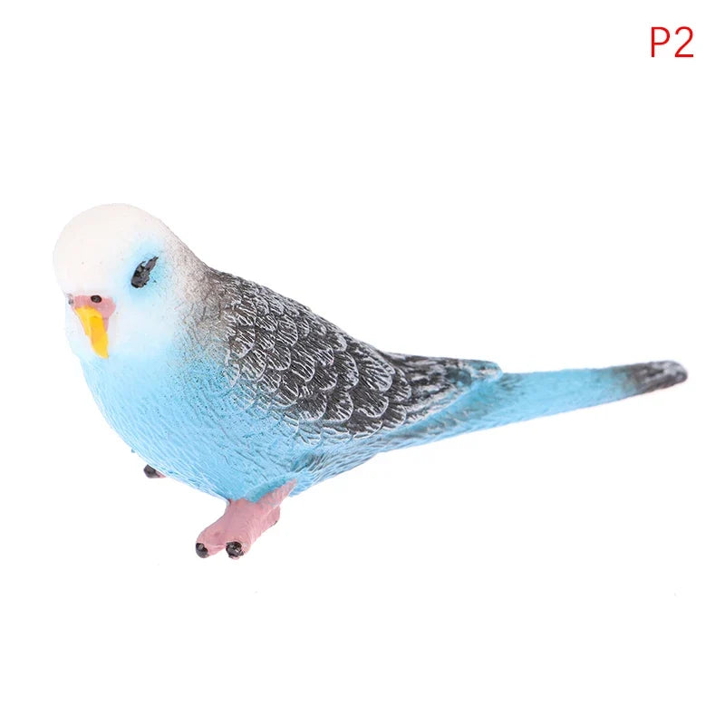 Simulation Parrot Figurine Miniature Ornament & Photography Prop
