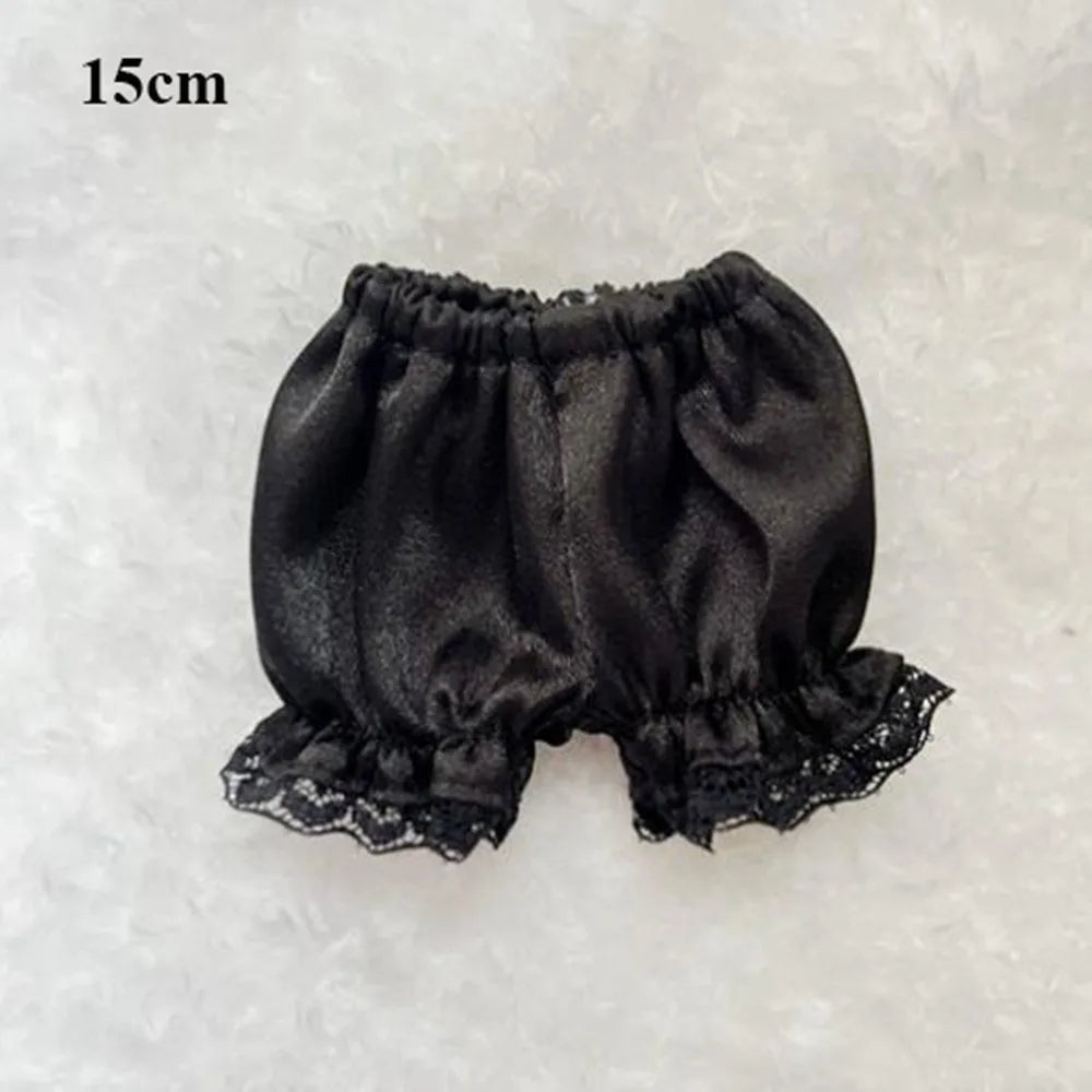 Shiny Lace Shorts for 15/20cm Cotton Dolls | DIY Doll Clothes