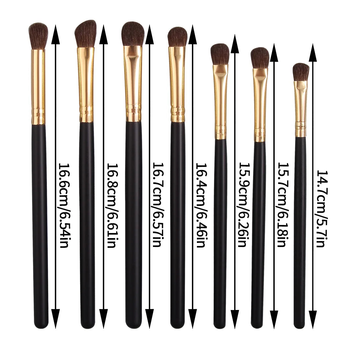28-Piece Professional Eye Makeup Brush Set | Nixie