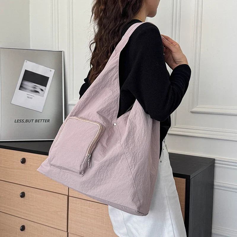 Women's Large Capacity Crossbody Tote Bag | Korean Style