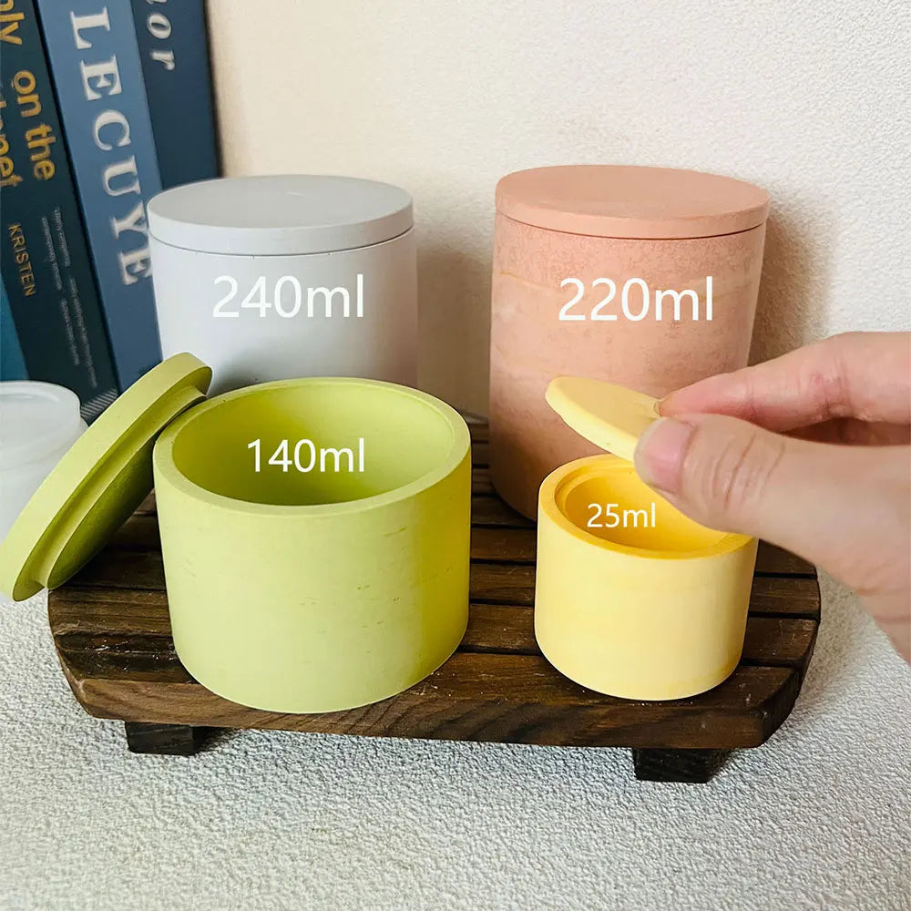 Silicone Lava Jar Mold – DIY Candle, Planter & Resin Casting