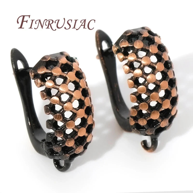 Antique Bronze Earring Hooks – Brass DIY Jewelry Making Findings