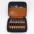 Stainless Steel Interchangeable Circular Knitting Needles – 9 Sizes