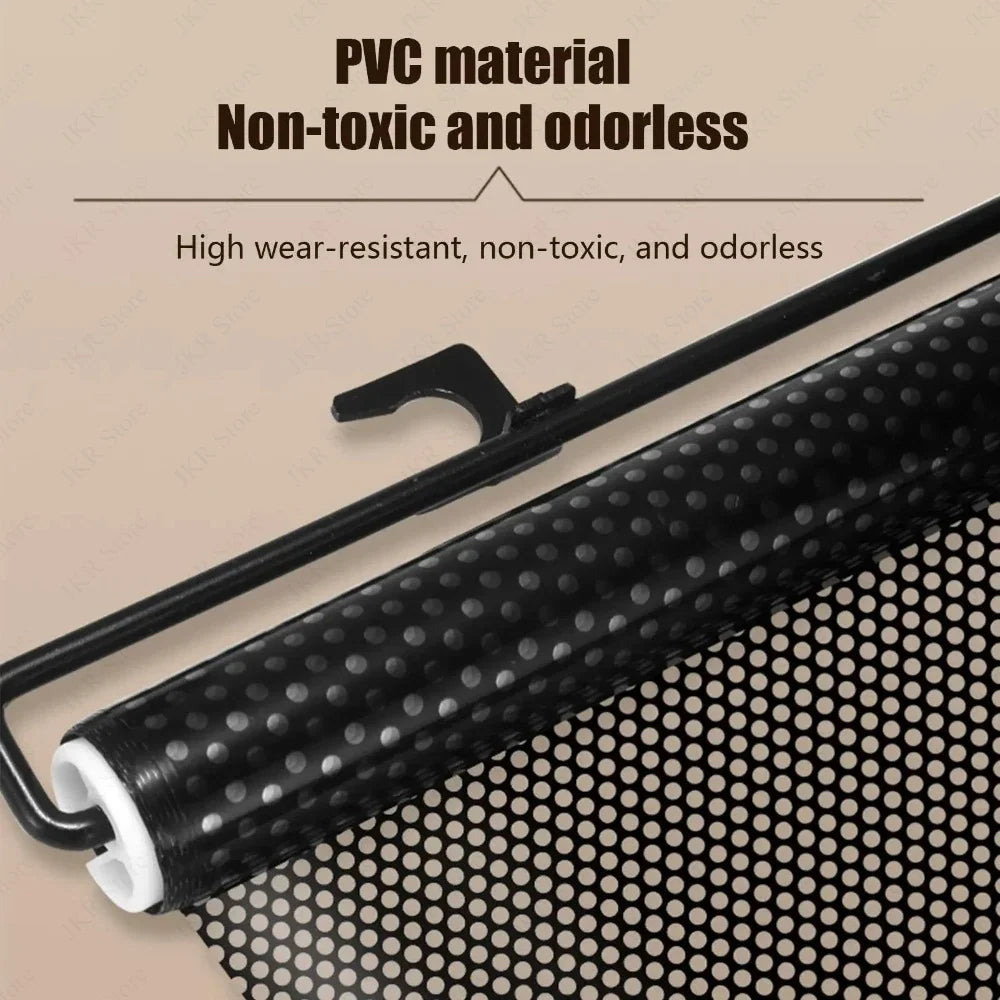 Retractable Mesh Pet Safety Gate for Dogs & Cats | No Drill