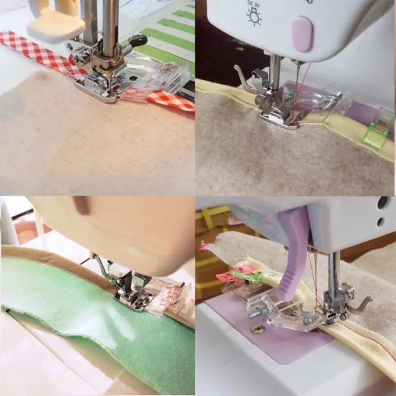 Adjustable Bias Tape Binding Presser Foot – 5–20mm Width