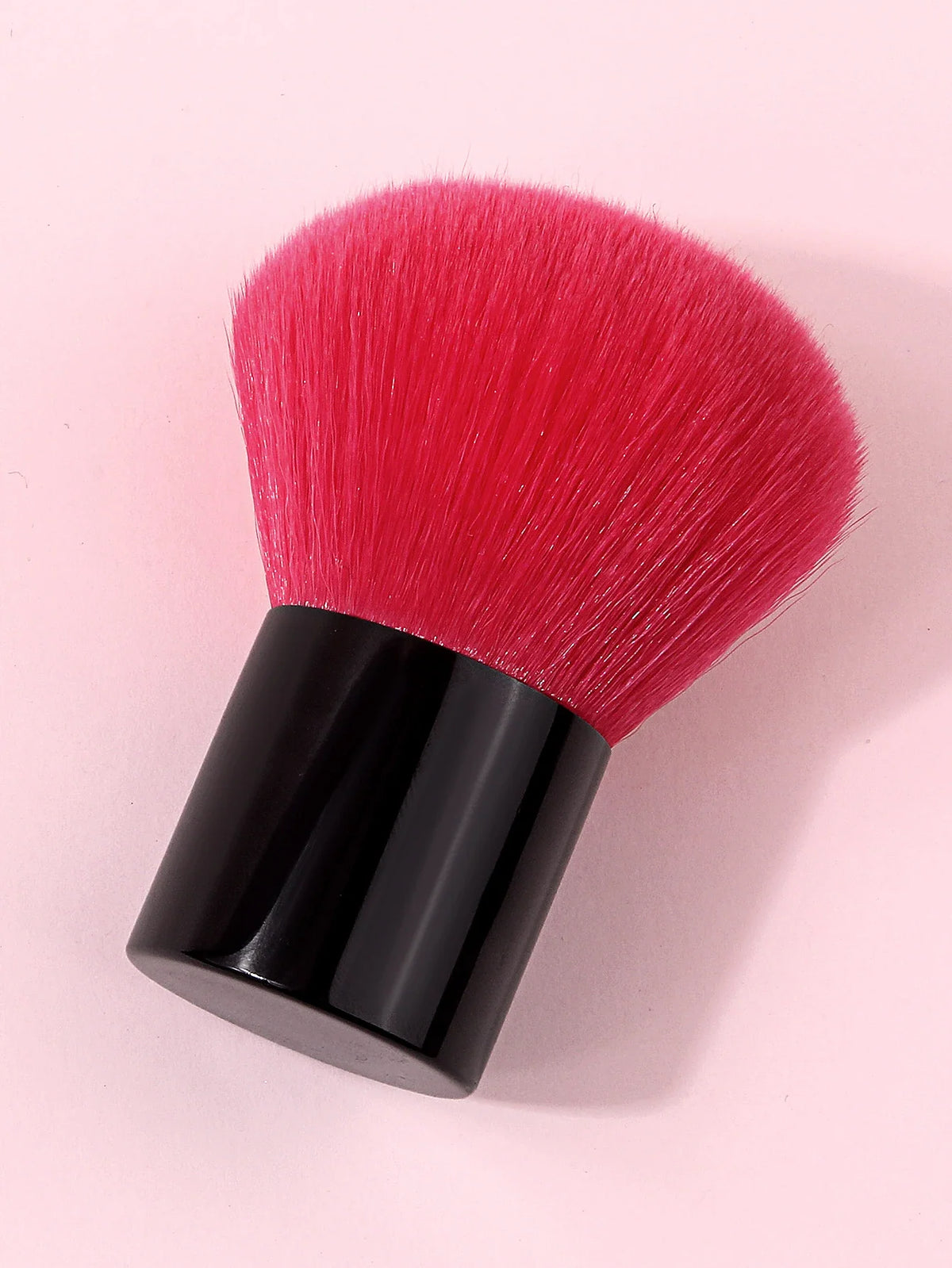 Large Soft Wool Fiber Face Blush & Powder Makeup Brush