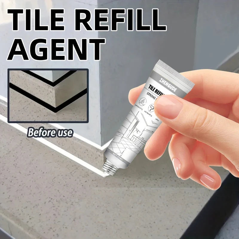 White Tile Grout & Waterproof Sealant – Floors, Walls, Countertops