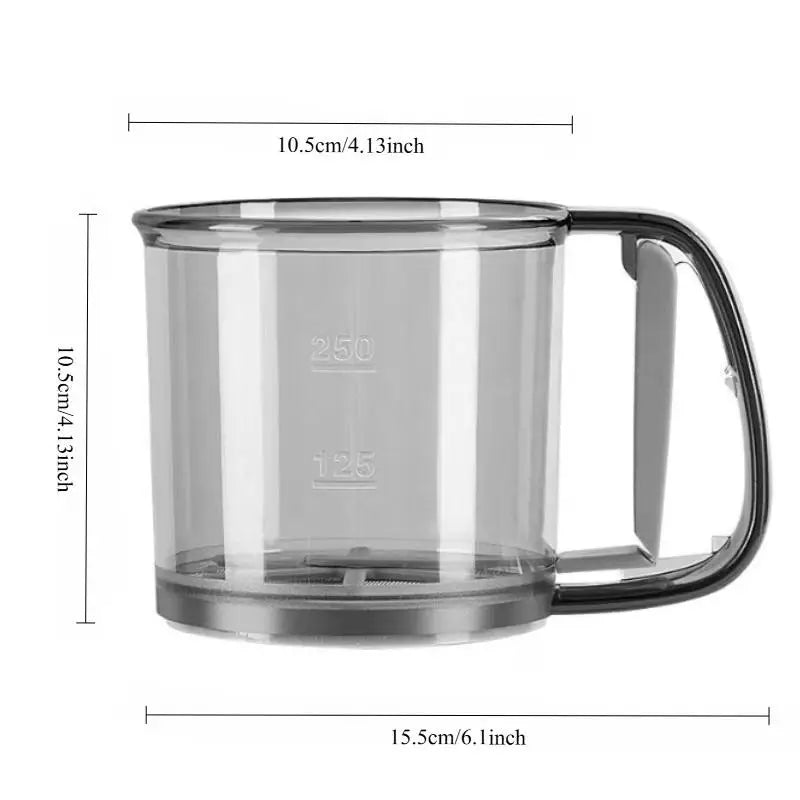 Handheld Flour Sifter Fine Mesh Powder Sieve | Baking Tool