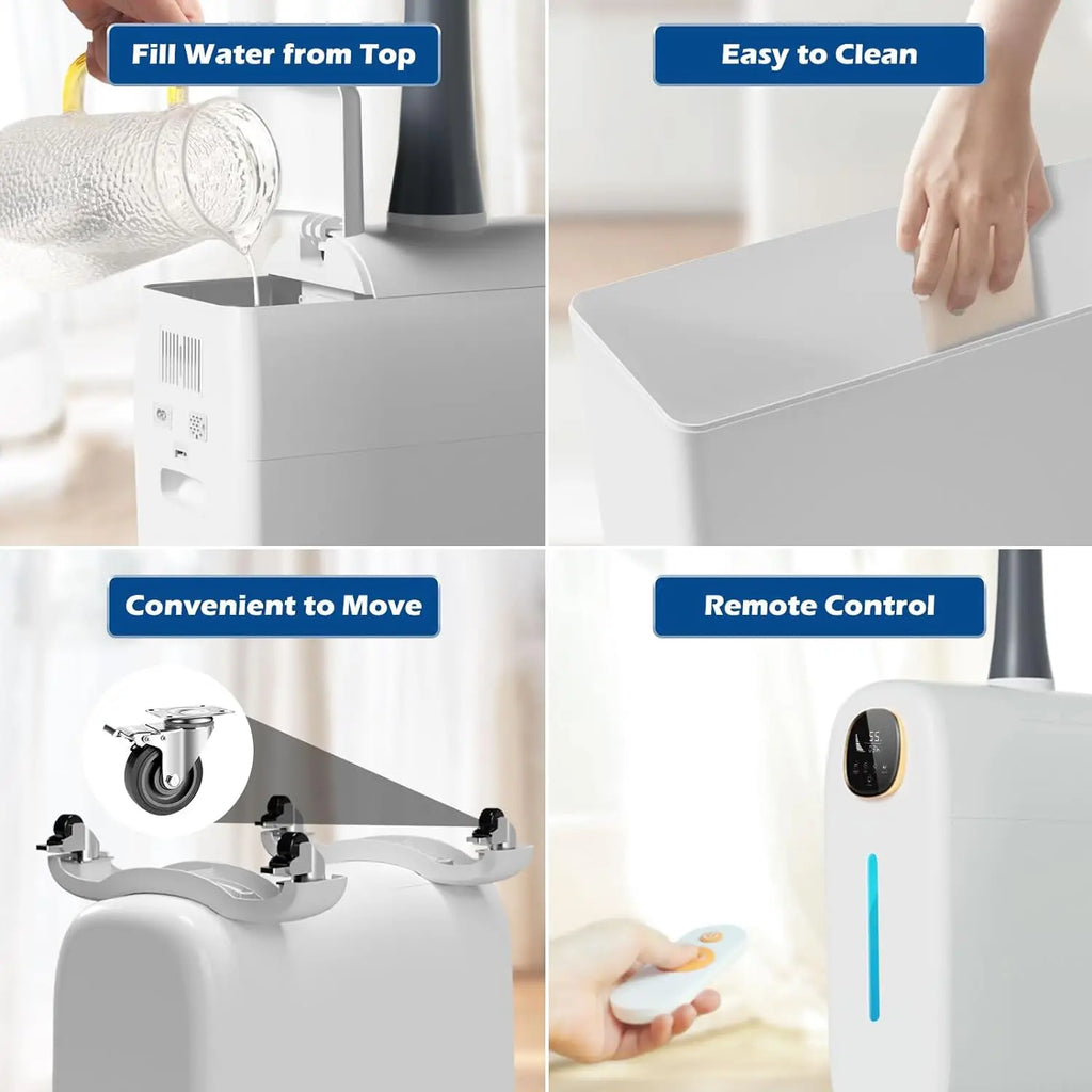 25L Ultrasonic Humidifier & Aroma Diffuser – Large Home & Office