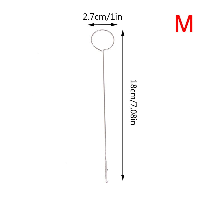 Metal Sewing Loop Turner Hook – Fabric Tube Strap Tool