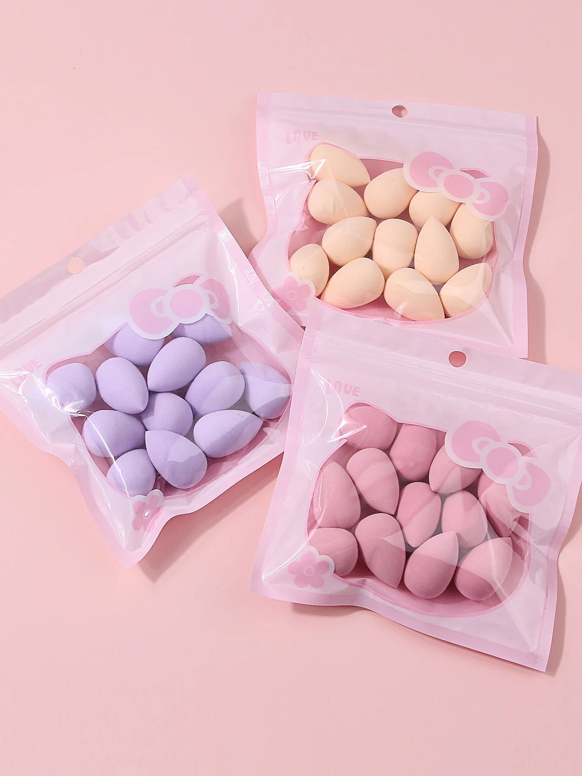 12Pcs Mini Makeup Sponges – Water-Expanding & Washable
