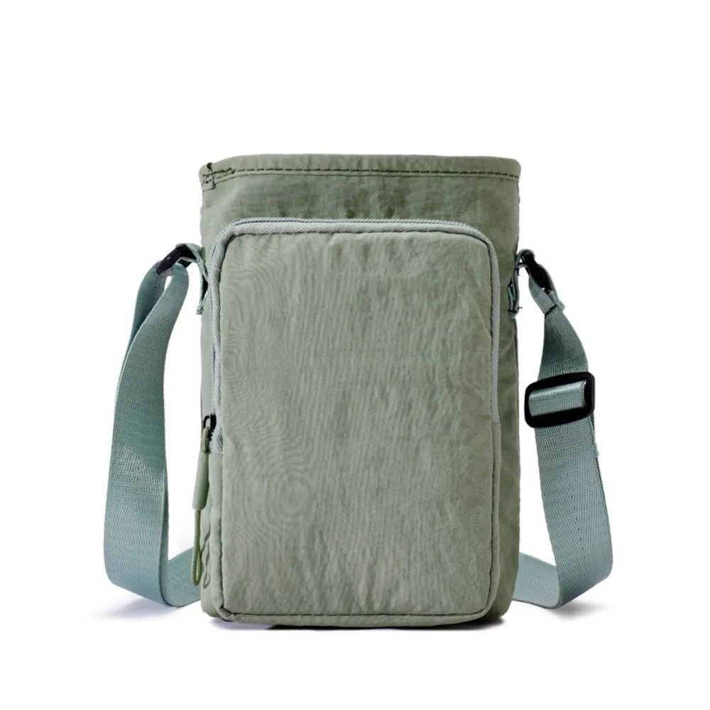 Waterproof Crossbody Water Bottle Bag – Adjustable Nylon