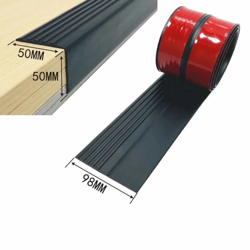 PVC Non-Slip Stair Strip 100cm | Self-Adhesive Step Tread Tape