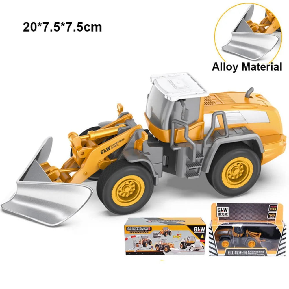 Kids Alloy Construction Vehicle Toy Set – 10 Styles | Excavator