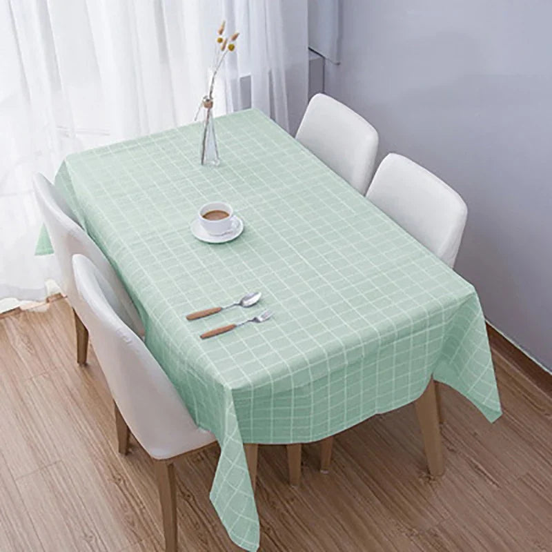 PEVA Waterproof Plaid Tablecloth 137x90cm | Party & Picnic