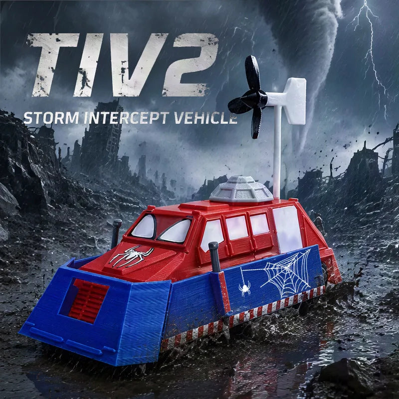 TIV2 Storm Chaser Tornado Intercept Vehicle Desktop Model