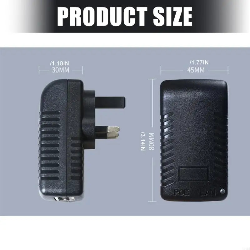 POE Injector Power Adapter – Multi-Voltage CCTV & Smart Home